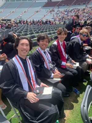 Group of students at graduation