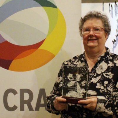 2021 Distinguished Alumni Award recipient Betsy Bizot.